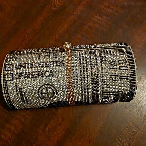 Crystal Money Clutch - Picture 3 of 5
